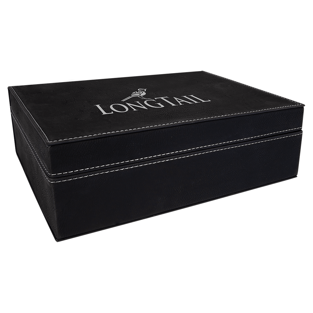 10 1/4" x 7 1/2" Laserable Leatherette Premium Gift Box