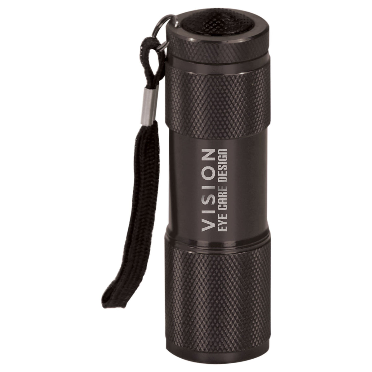 3 3/8" 9-LED Laserable Flashlight with Strap