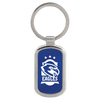 1 1/8" x 1 7/8" Laserable Rectangle Keychain