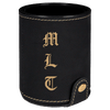 Laserable Leatherette Dice Cup with 5 Dice