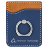 Laserable Leatherette Phone Wallet with Ring