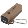 Laserable Leatherette 2200 mAh Power Bank with USB-C Cord