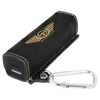 Laserable Leatherette 2200 mAh Power Bank with USB-C Cord