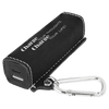 Laserable Leatherette 2200 mAh Power Bank with USB-C Cord