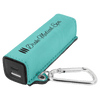 Laserable Leatherette 2200 mAh Power Bank with USB-C Cord