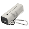 Laserable Leatherette 2200 mAh Power Bank with USB-C Cord