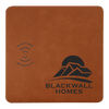 8" x 8" Laserable Leatherette Phone Charging Mat