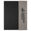 9 1/2" x 12" Canvas Portfolio with Leatherette Accent and Notepad