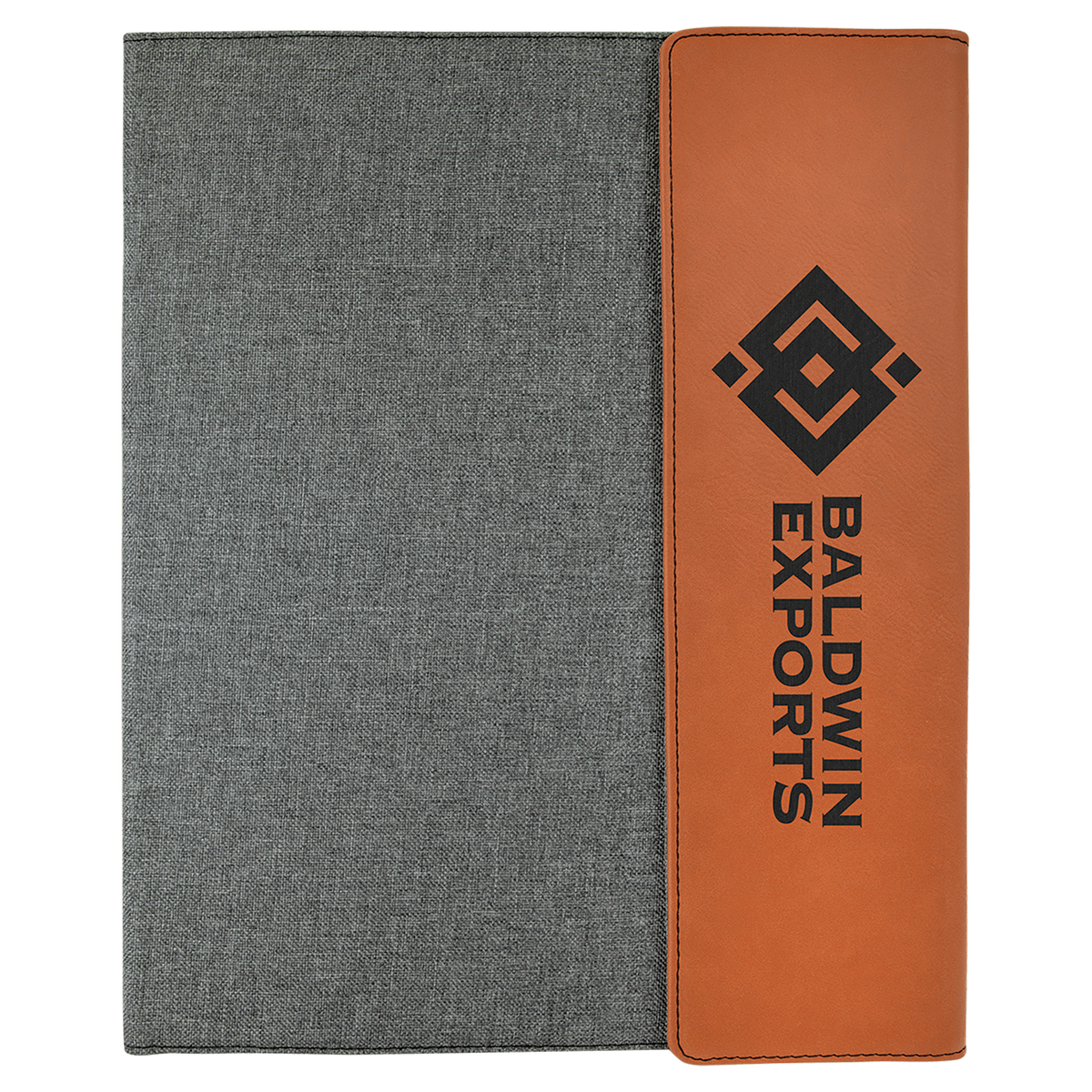 9 1/2" x 12" Canvas Portfolio with Notepad