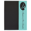 9 1/2" x 12" Canvas Portfolio with Leatherette Accent and Notepad
