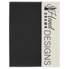 9 1/2" x 12" Canvas Portfolio with Leatherette Accent and Notepad