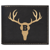 Laserable Leatherette Bi-Fold Wallet w/Flip ID Display