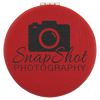 2 1/2" Laserable Leatherette Compact Mirror