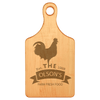 13 1/2" x 7" Paddle Shaped Cutting Board