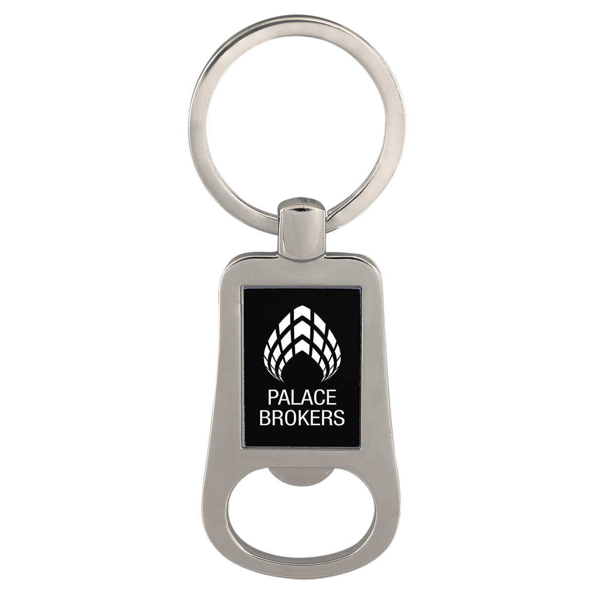 2 1/8" Laserable Bottle Opener Keychain