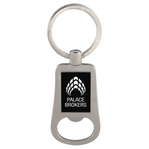 2 1/8" Laserable Bottle Opener Keychain
