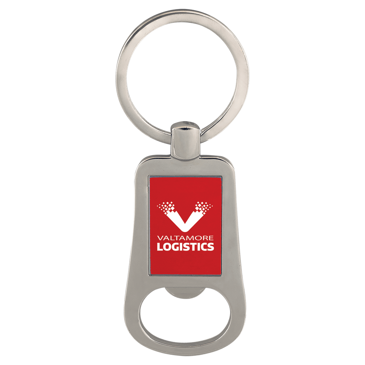 2 1/8" Laserable Bottle Opener Keychain