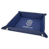 6" x 6" Laserable Leatherette Snap Up Tray