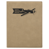 7" x 9" Laserable Leatherette Small Portfolio with Notepad