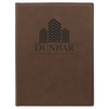 7" x 9" Laserable Leatherette Small Portfolio with Notepad