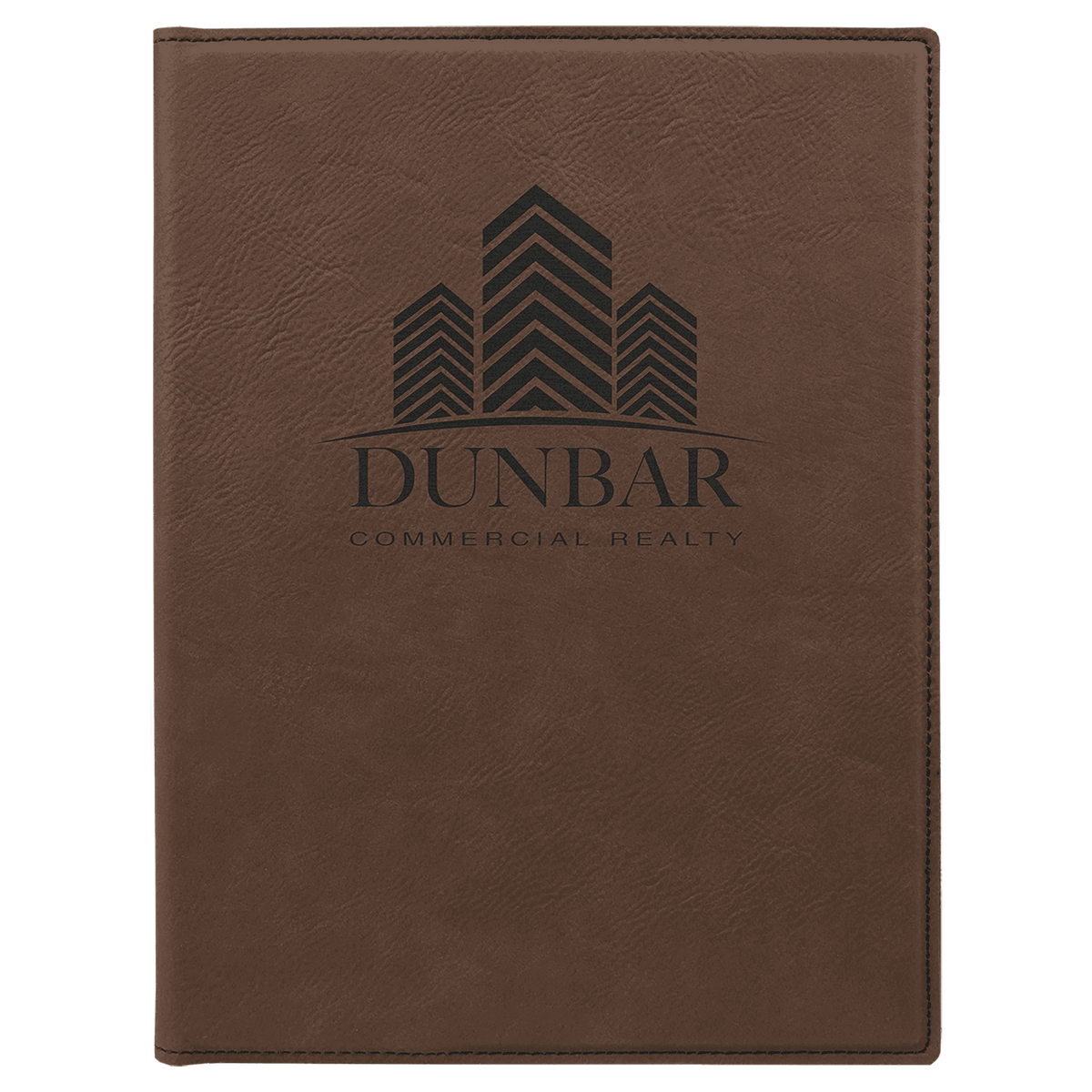 7" x 9" Laserable Leatherette Small Portfolio with Notepad