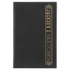 5 1/4" x 8 1/4" Laserable Leatherette Sketch Book with Unlined Notepad