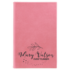 5 1/4" x 8 1/4" Laserable Leatherette Sketch Book with Unlined Notepad