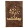 5 1/4" x 8 1/4" Laserable Leatherette Sketch Book with Unlined Notepad