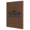 7" x 9 3/4" Laserable Leatherette Journal with Lined Notepad