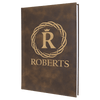 7" x 9 3/4" Laserable Leatherette Journal with Lined Notepad