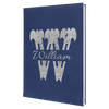 7" x 9 3/4" Laserable Leatherette Journal with Lined Notepad