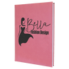 7" x 9 3/4" Leatherette Sketch Book with Unlined Notepad