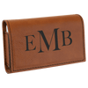 4 3/4" x 3 1/8" Laserable Leatherette Pill Box