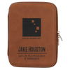 8 1/2" x 6" x 1 3/4" Leatherette Cord Case
