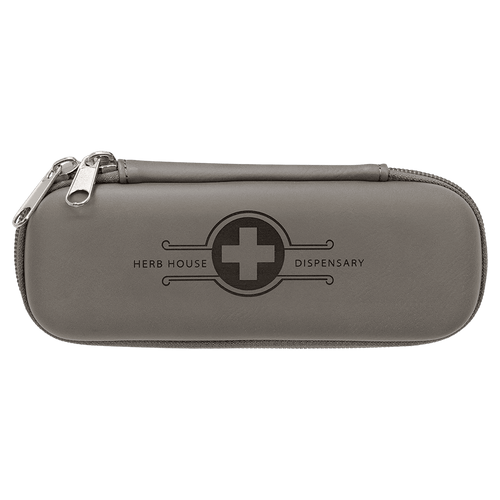 Gray 7" x 2 1/2" x 1 3/4" Smoke Case