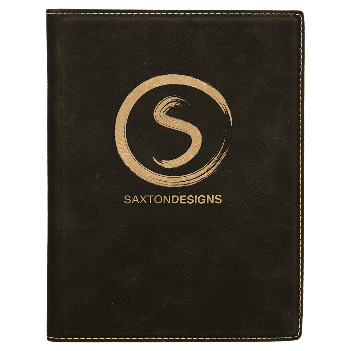 7" x 9" Laserable Leatherette Small Portfolio with Notepad