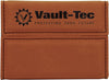 Leatherette Hard Business Card Holder — 3.75 × 2.75 Inches