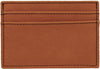 4" x 2 3/4" Laserable Leatherette Wallet Clip