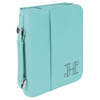 6 3/4" x 9 1/4" Leatherette Book/Bible Cover with Handle & Zipper