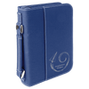 6 3/4" x 9 1/4" Leatherette Book/Bible Cover with Handle & Zipper