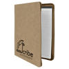 9 1/2" x 12" Leatherette Portfolio with Zipper and Notepad