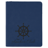 9 1/2" x 12" Leatherette Portfolio with Zipper and Notepad