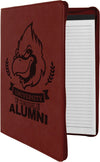 9 1/2" x 12" Leatherette Portfolio with Zipper and Notepad