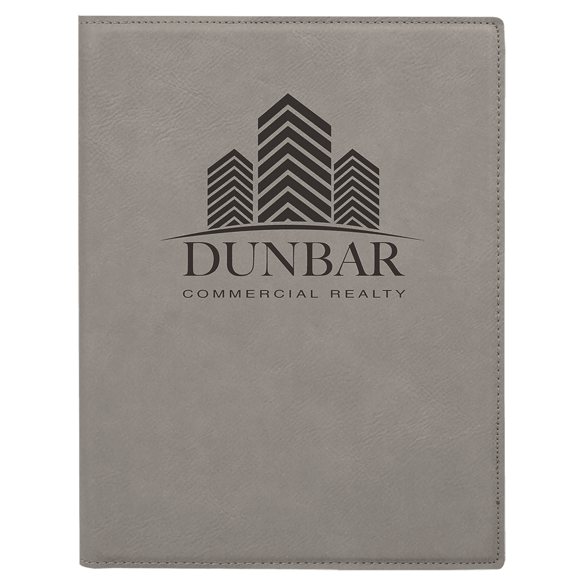 7" x 9" Laserable Leatherette Small Portfolio with Notepad