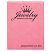 7" x 9" Laserable Leatherette Small Portfolio with Notepad