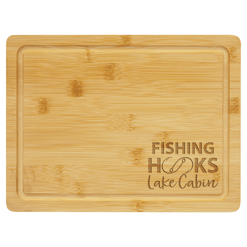 11 1/2" x 8 3/4" Cutting Board with Drip Ring