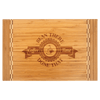 Bamboo Cutting Board with Butcher Block Inlay