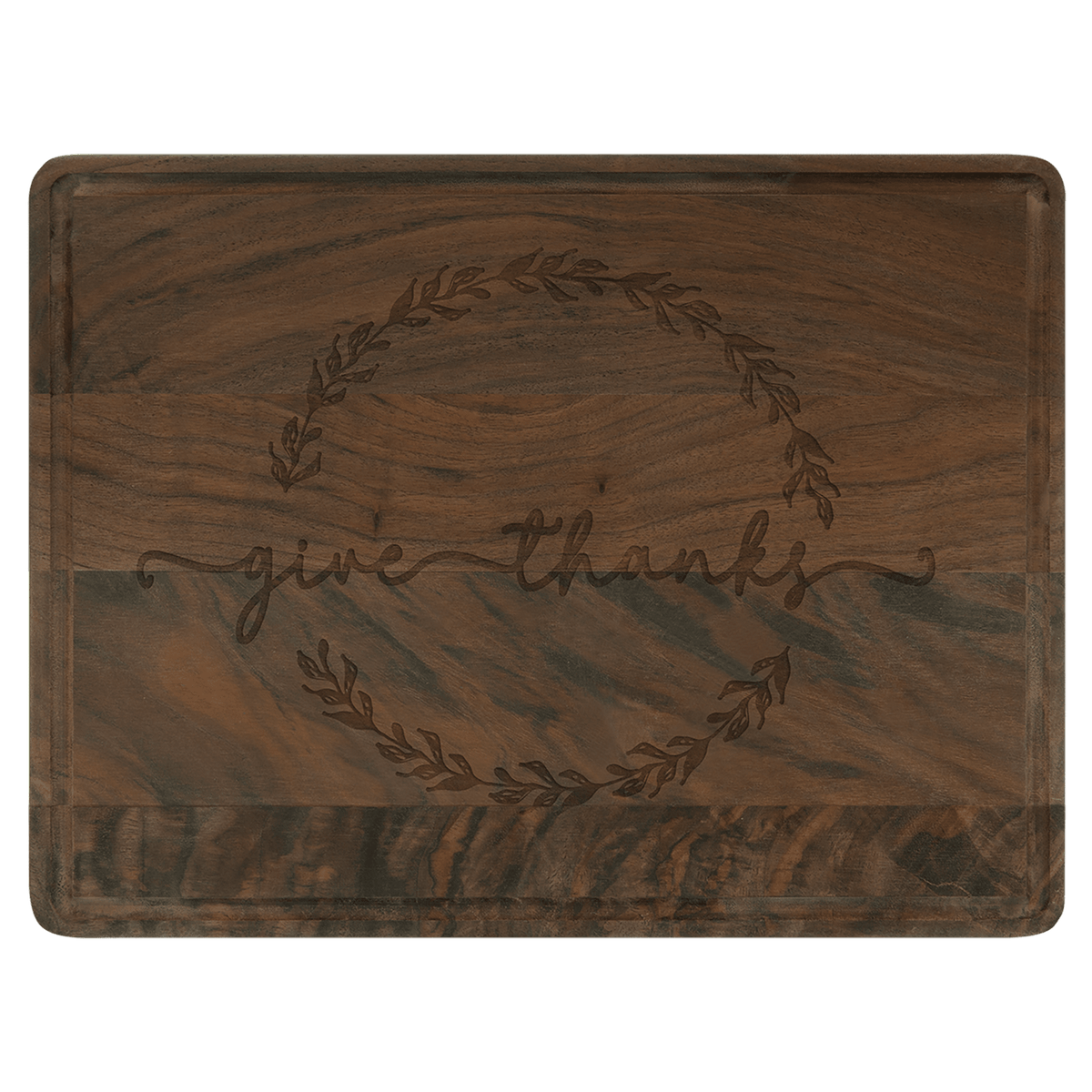11 1/2" x 8 3/4" Cutting Board with Drip Ring
