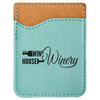 Laserable Leatherette Phone Wallet