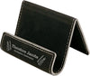 3 1/2" x 2 1/2" Laserable Leatherette Holder Easel